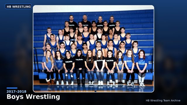 Hilliard Bradley Wrestling 2017–2018 Boys Wrestling