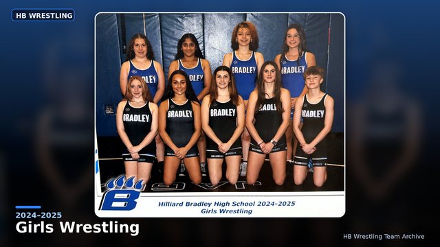 Hilliard Bradley Wrestling 2024–2025 Girls Wrestling